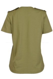 T-shirt with buttons