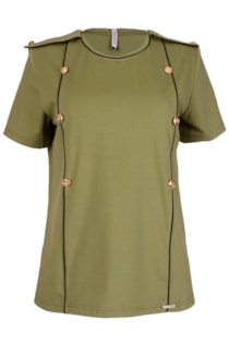 Camiseta con botones