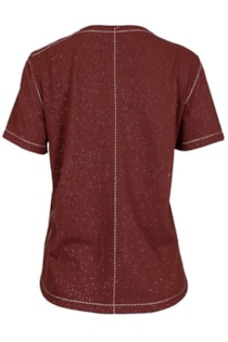 Camiseta con costuras en contraste