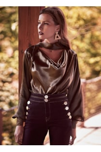 Turtleneck blouse