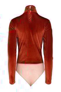 Turtleneck bodysuit