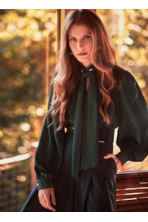 Wrinkled blouse