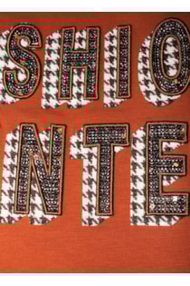 Camiseta con lentejuelas