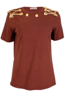 Camiseta trenzada