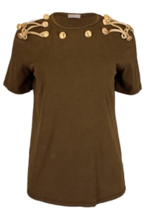 Camiseta trenzada