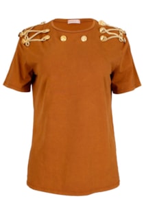 Camiseta trenzada