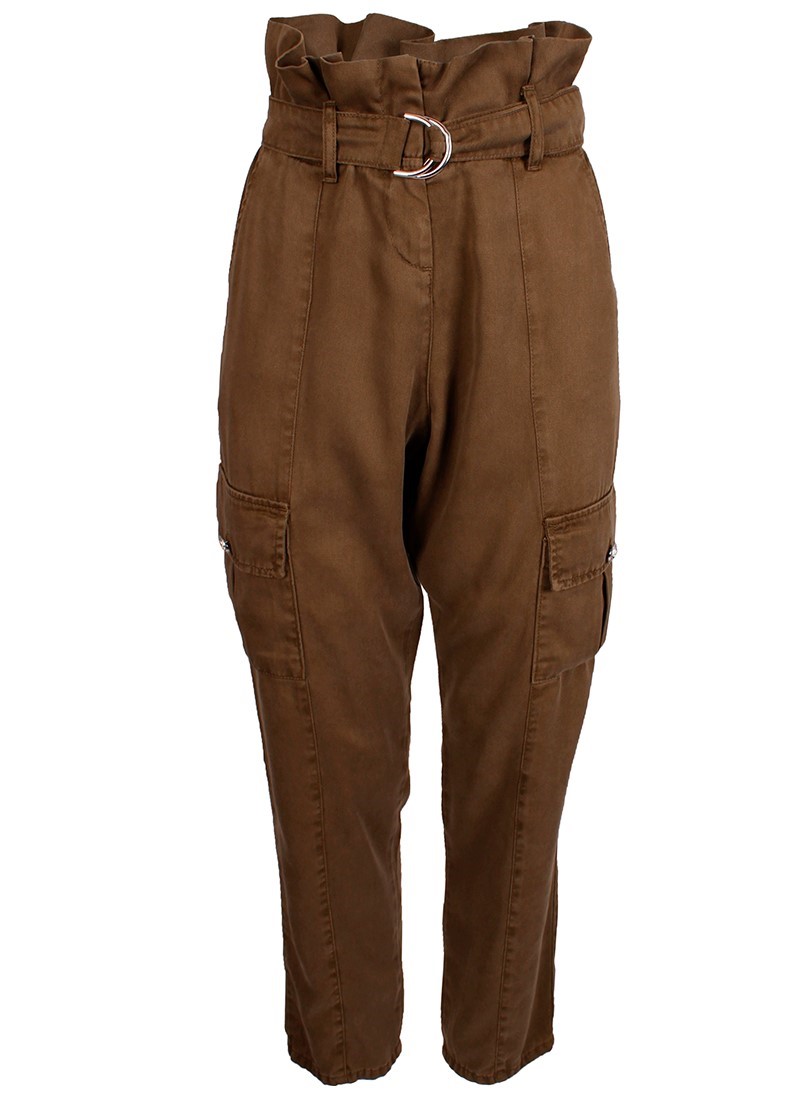 Cargo paperbag pants